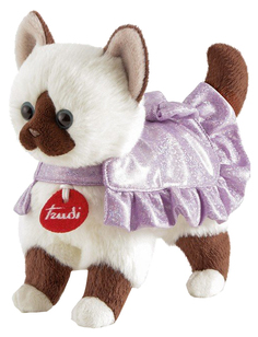 Мягкая игрушка Trudi Бурманская кошка в платье