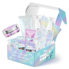 Подарочный набор для голографического макияжа 7DAYS SHINE, BOMBITA! DIAMOND BOX № 503