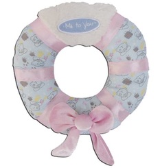 Мягкая игрушка для собак Me to You Soft Plush Wreath, Рождественский венок с пищалкой