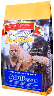 Сухой корм для кошек Franks ProGold ADULT , курица, 3кг