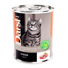 Влажный корм для кошек Darsi Sensitive , ягненок, 12шт, 340г