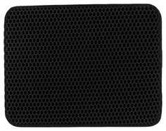 Коврик для кошачьего туалета TRIXIE EVA, черный, 75х58 см