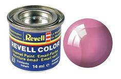 Эмалевая краска красная прозрачная Revell