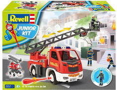 Сборная модель Пожарная машина с лестницей и фигуркой Revell 823