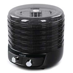 Сушилка для фруктов и овощей MARTA MFD-8015PS Black Pearl
