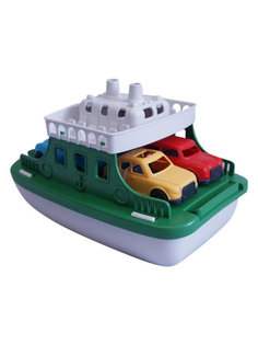 Игровой набор Jia Yu Toys Паром с 4 инерционными машинками 8007
