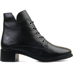 Ботинки женские Юничел 5D4351 черные 38 RU