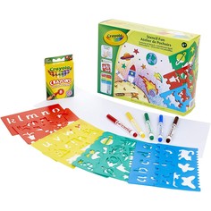 Набор для детского творчества Crayola 04-0575 «Трафареты» 04-0575