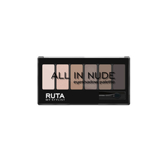 Палетка теней Ruta All In Nude т.101 Холодный шоколад