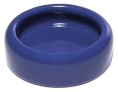 Одинарная миска для грызунов Triol, керамика, синий, 0.03 л
