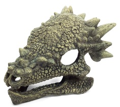 Грот для аквариума Laguna Голова дракона, полиэфирная смола, 15,3х11х7,5 см
