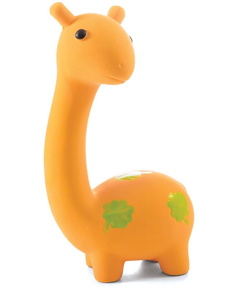 Жевательная игрушка для собак Triol Динозаврик из латекса, оранжевый, 12 см