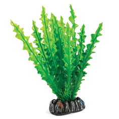 Искусственное растение для аквариума Laguna апоногетон 20 см, пластик, керамика