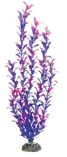 Искусственное растение для аквариума Laguna Людвигия фиолетовая, пластик, 40см