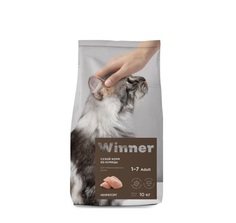 Сухой корм для стерилизованных кошек Winner, с курицей, 10 кг