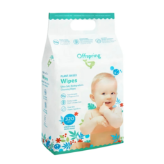 Биоразлагаемые влажные салфетки Offspring 320 шт.