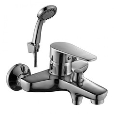 Смеситель Decoroom DR69036 одноручный для ванны с коротким изливом, хром