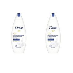Гель для душа DOVE Глубокое питание и увлажнение 250 мл 2 шт