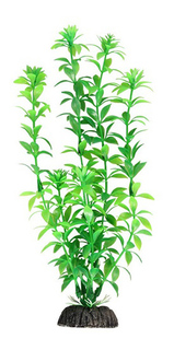 Искусственное растение для аквариума Laguna Гемиантус зеленый 30 см, пластик, керамика