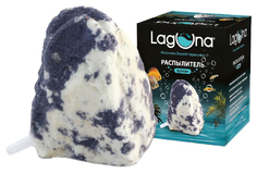 Распылитель для аквариума Laguna 02FA Вулкан 7x6,5x8 см в виде декорации, кварцевый песок