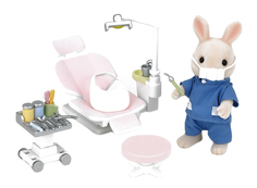 Игровой набор sylvanian families кролик-стоматолог