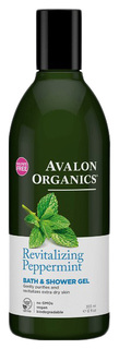 Гель для ванны и душа Avalon Organics Peppermint 355 мл