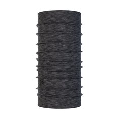 Шарф-труба Buff Midweght Merino Wool, graphite multi stripes, One Size