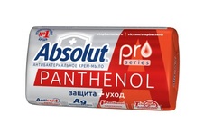 Крем-мыло Absolut pro series Panthenol серебро + пантенол антибактериальное 90 г