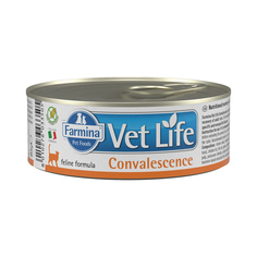 Влажный корм для кошек Farmina Vet Life Convalescence, курица, 12шт, 85г