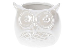 Ваза сова (жемчужный перламутр) ДомРан 733-336