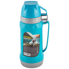 Термос в пластиковом корпусе со стеклянной колбой ACQUA, 1,0 л (2 чашки) (008239) Mallony