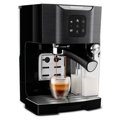 Кофеварка рожкового типа Sencor SES 4040BK
