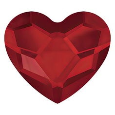 Кристаллы Swarovski цветные 6 мм 36 шт в пакете красный