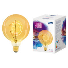 Лампочка Uniel LED-SF02-5W/SOHO/E27/CW GOLDEN GLS77GO Soho