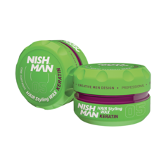 Воск для укладки волос сильная фиксация NISHMAN Styling Wax GumGum 01 150 мл