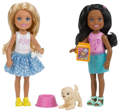 Куклы Barbie Челси с питомцем FHK96/FHK97 2 шт