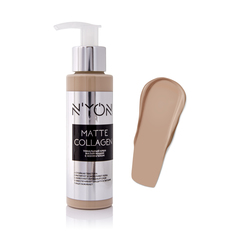 Тональный крем матирующий с коллагеном NYON MATTE COLLAGEN 102