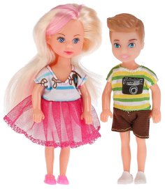 Набор из 2-х кукол "Машенька и Сашенька" Карапуз