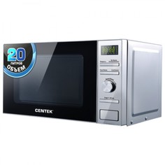 Микроволновая печь соло Centek CT-1586 Silver
