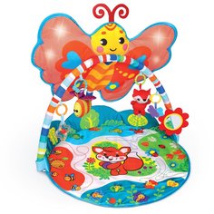 Жирафики музыкальный, "Бабочка": звук, свет, полубортик, 5 игрушек, громкость регулируется