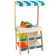 Торговая плащадка:бакалея с кассовым аппаратом Kidkraft 53017_KE