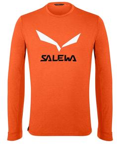 Лонгслив мужской Salewa 00-0000027340 оранжевый 52 RU