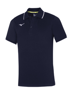 Поло Mizuno Polo, темно-синее, XL