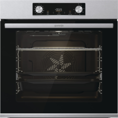 Встраиваемый электрический духовой шкаф Gorenje BOS6737E13X Black/Silver