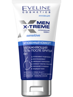 Гель после бритья Eveline Men X-Treme 6 in 1, 150 мл