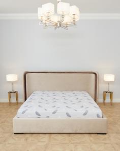 Простыня обычная "Всё себе" поплин; Меандр 2 спальный