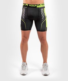 Компрессионные шорты Venum Training camp 3.0 Black/Neo Yellow XL