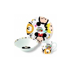 Набор керамической посуды - Snack Set Tsum Tsum Stor