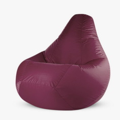 Кресло мешок PUFOFF L Maroon Oxford