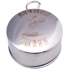 Складной стакан "Лучший рыбак" с карабином (150 мл) No Brand